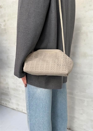 Small Rosalia clutch Grey Lace Pico 